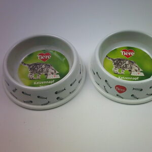 Madskål til kæledyr 2 pak