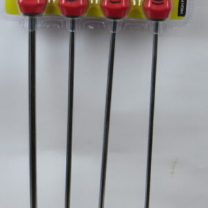 Skruetrækkersæt, 4 dele, lange