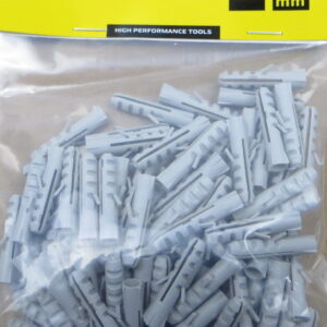 Rawlplugs 6 mm, 50 stk