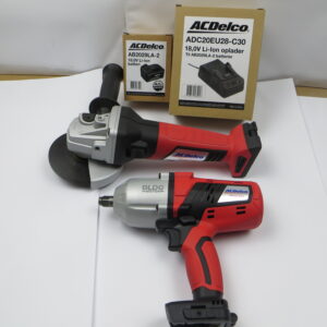 AC-Delco kombisæt slagnøgle og vinkelsliber