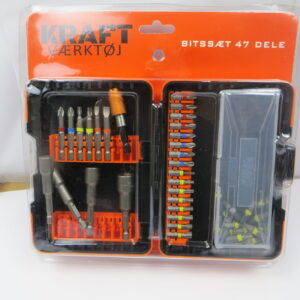 Kraft bitssæt 47 dele
