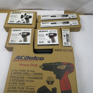 Ac-Delco Akku værktøjssæt 7 dele