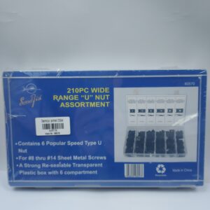 U-møtrik / clipmøtrik sortiment