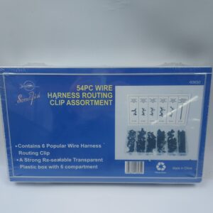 Sortiment af kabelclips til ledningsnet