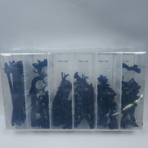 Sortiment af kabelclips til ledningsnet - Billede 2