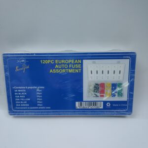 Sortiment af europæiske autosikringer