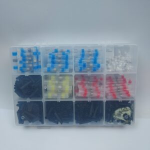 Sortiment af kabelsko og loddemuffer  - Billede 1