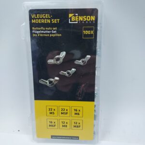 Vingemøtrik sortiment - Billede 1