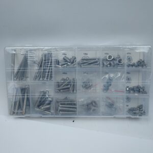 Sortiment af bolte, møtrikker og skiver - Billede 2