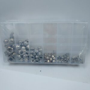 Sortiment af sekskantmøtrikker med topmøtrik (hættemøtrikker) - Billede 2