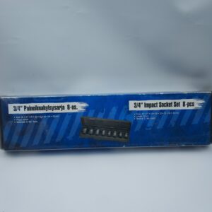 3/4" impact topnøglesæt – 8 dele