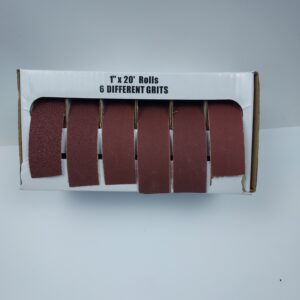 Slibepapir på rulle – sæt med 6 ruller
