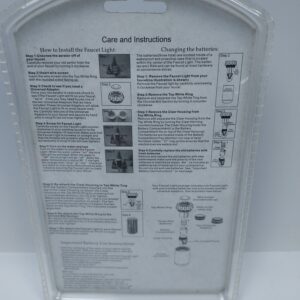 LED vandhanelys/faucet light - Billede 2