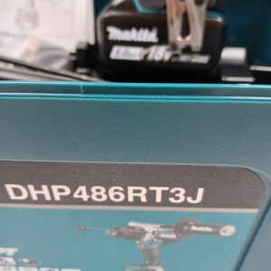 Makita DHP486RT3J Slagbore-/skruemaskine 18V LXT Brushless – 2 x 5,0 Ah - Billede 2