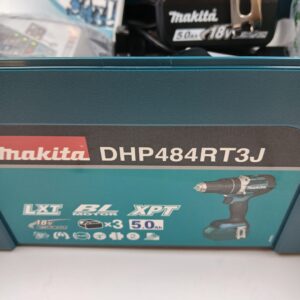 Makita DHP484RT3J Slagbore-/skruemaskine 18V LXT Brushless – 3 x 5,0 Ah - Billede 2