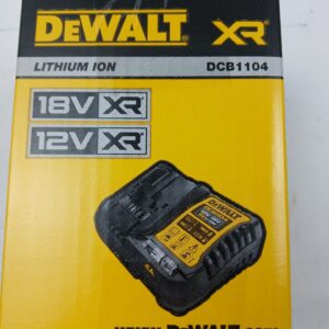 DeWALT DCB1104 12V/18V XR batterilader – 4A